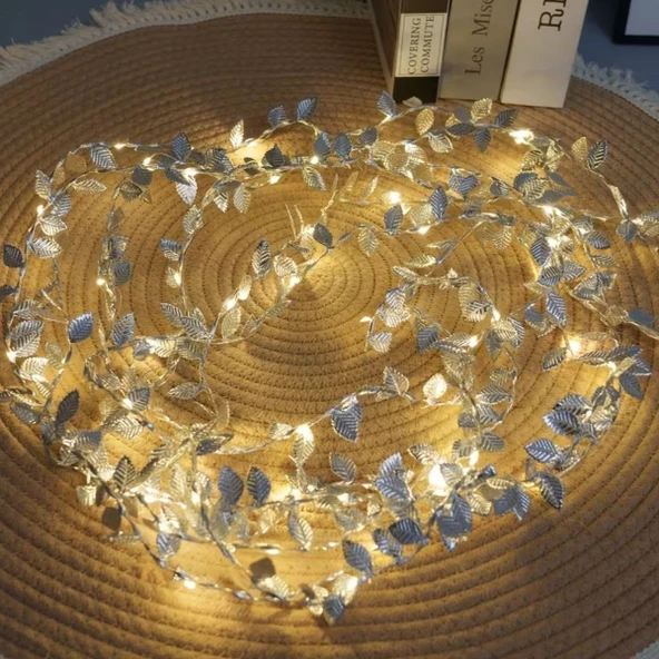 3 Metre Yaldızlı Gümüş Led Işık - Resim 4
