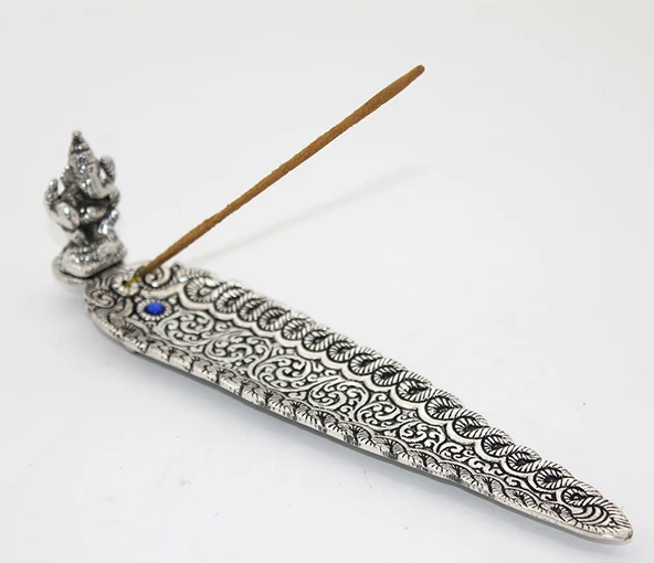 Metal Kayık Ganeşa Tütsülük Model 4 ürün görseli 1