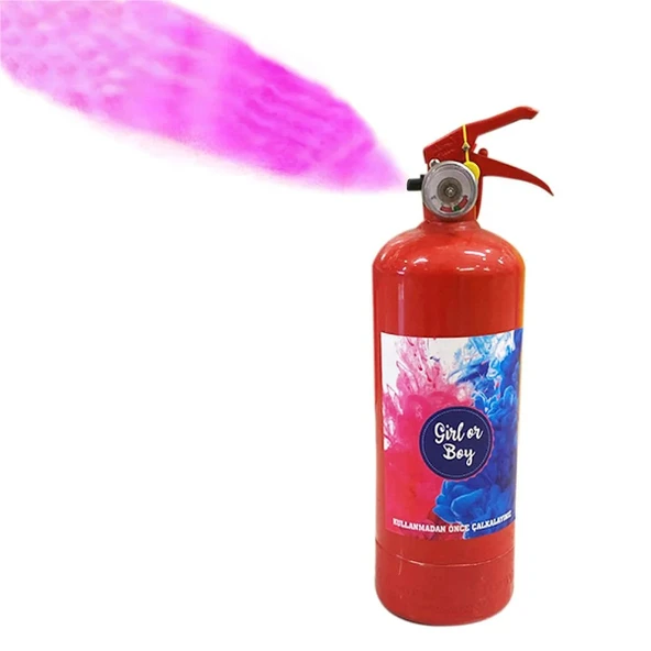 Cinsiyet Tüpü - Gender Reveal Partisi Tüpü Pembe Renk ürün görseli 1