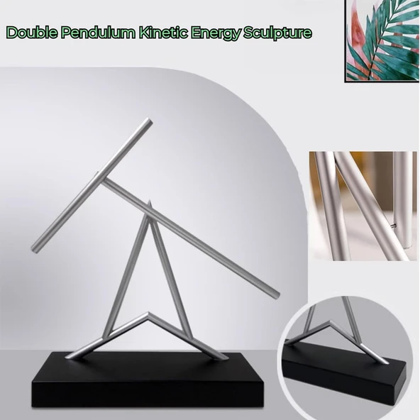 Kaos Sarkaç Pilli Newton Denge Beşiği ürün görseli 1