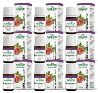 Incir Çekirdeği(Fig Seed Oil) yağı %100 Doğal Saf 20 ml 9 lü set ürün görseli 1