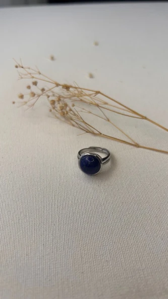 Lapis lazuli yüzük - Resim 4