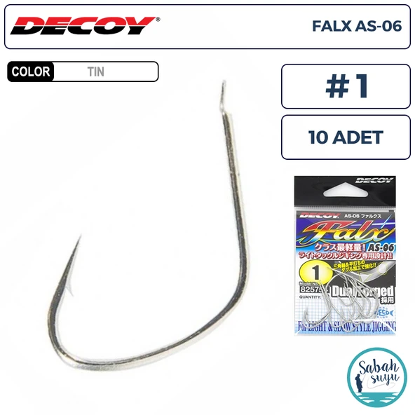 Decoy AS-06 Falx Jigging Asist İğne TIN #1 (10 Adet) ürün görseli 1