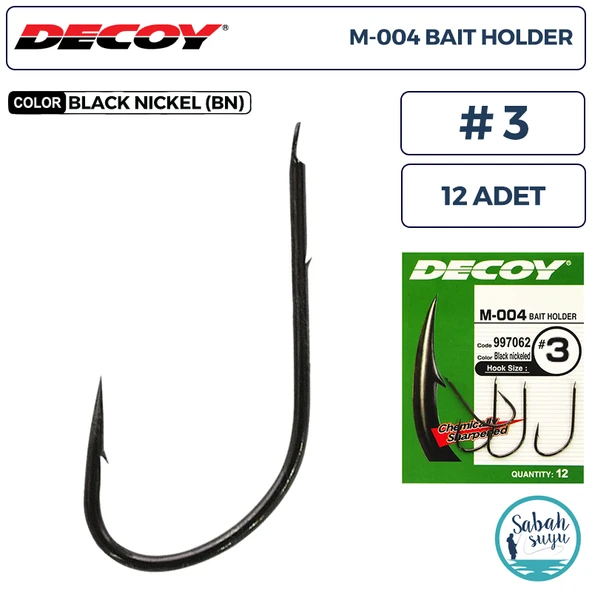 Decoy M-004 Bait Holder Olta İğnesi BN #3 (12 Adet) ürün görseli 1