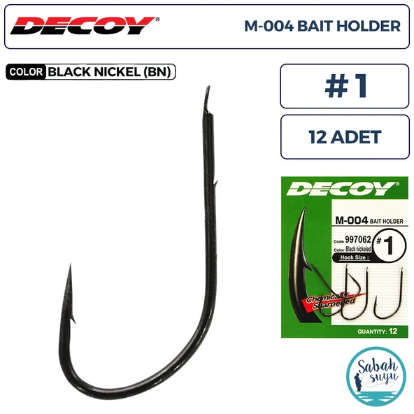 Decoy M-004 Bait Holder Olta İğnesi BN #1 (12 Adet) ürün görseli 1