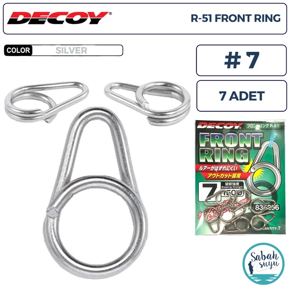 Decoy R-51 Front Ring Ön Halka #7 150lb (7 Adet) ürün görseli 1