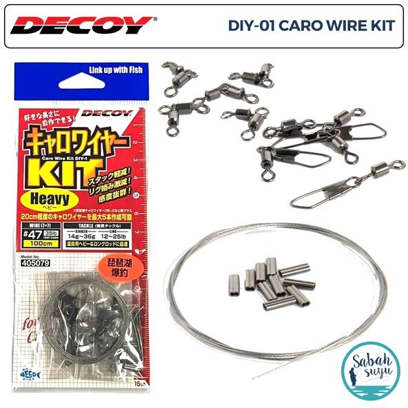 Decoy DIY-1 Carolina Wire Kit Heavy #47 100cm ürün görseli 1