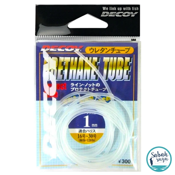 Decoy T-2 Urethane Tube Makaron 1.0mm 1mt Şeffaf ürün görseli 1