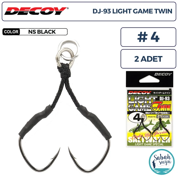 Decoy DJ-93 Light Game Çiftli Asist İğnesi #4 (2 Adet) ürün görseli 1