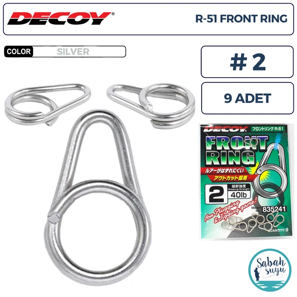 Decoy R-51 Front Ring Ön Halka #2 40lb (9 Adet) ürün görseli 1