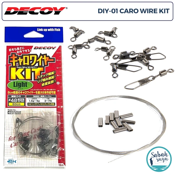 Decoy DIY-1 Carolina Wire Kit Light #48 60cm ürün görseli 1