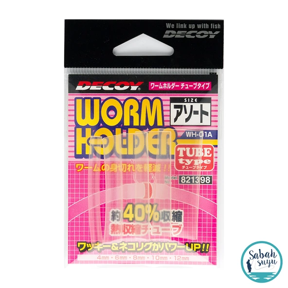 Decoy WH-01A Worm Holder Makaron Asorti Şeffaf ürün görseli 1