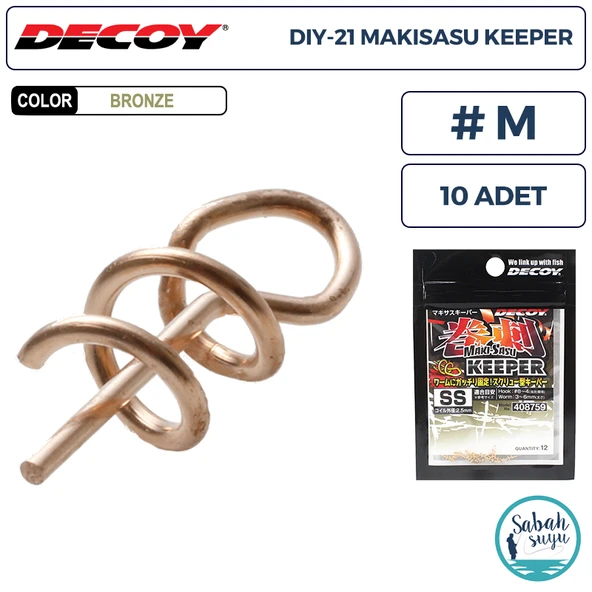 Decoy DIY-21 Makisasu Keeper Silikon Tutucu Yay #M (10 Adet) ürün görseli 1