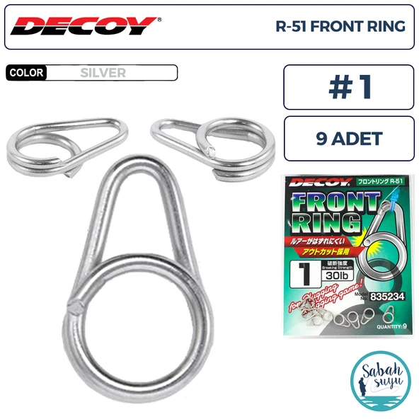 Decoy R-51 Front Ring Ön Halka #1 30lb (9 Adet) ürün görseli 1