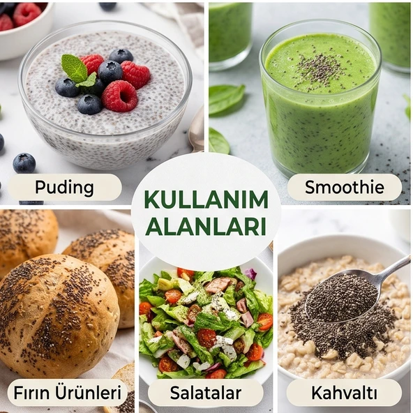 Chia Tohumu - 5 kg - Resim 3