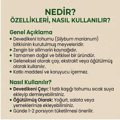 Deve Dikeni Tohumu - 500 gr - Resim 4