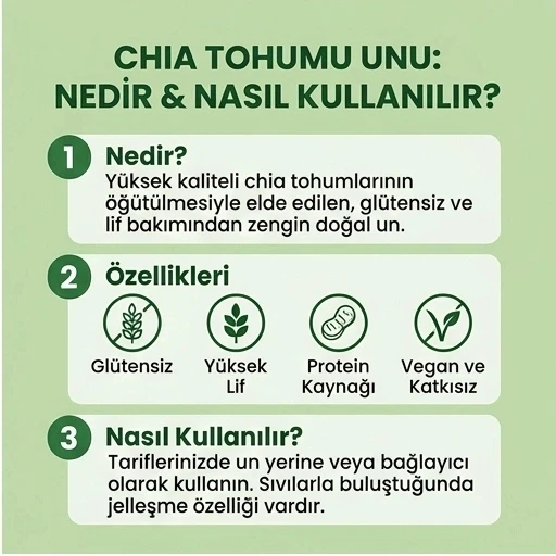 Chia Tohumu Unu - 2 kg - Resim 3