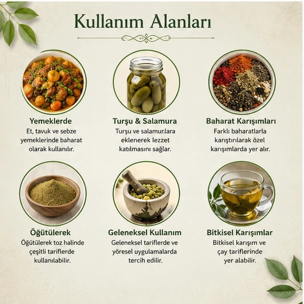 Acı Çehre Tohumu Yeşil - 50 gr - Resim 4