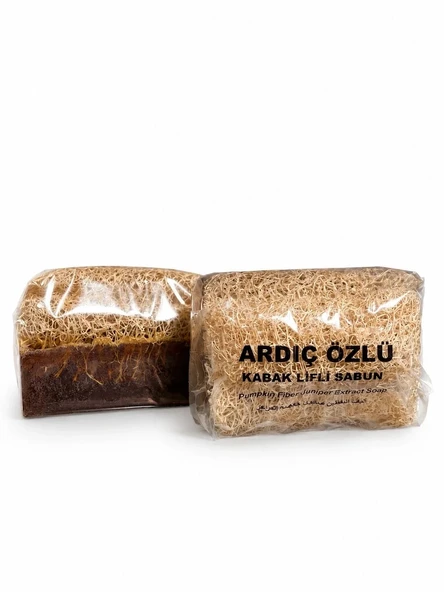Ardıç Özlü Kabak Lifli Sabun Doğal El Yapımı 100g-9 adet ürün görseli 1