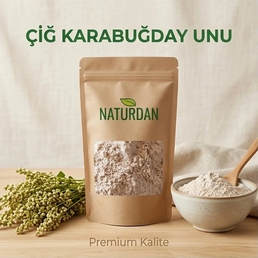 Çiğ Karabuğday Unu - 3 kg ürün görseli 1