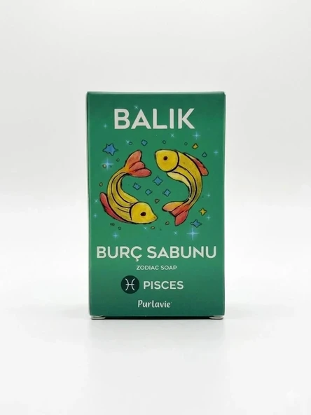 Balık Burç Sabunu Doğal El Yapımı 100g-3 adet ürün görseli 1