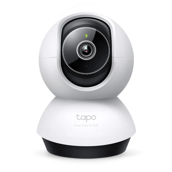 TP-LINK Tapo TC74 (C230) 3K 50Mpix İç Mekan WiFi 12Mt. Gece Görüşü 360 Dönüş İki Yönlü Ses Güvenlik Yapay Zeka Destekli Kamera(1923) ürün görseli 1