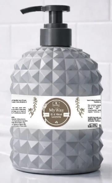Nemlendirici Vücut Losyonu MyWay 500 ml ürün görseli 1