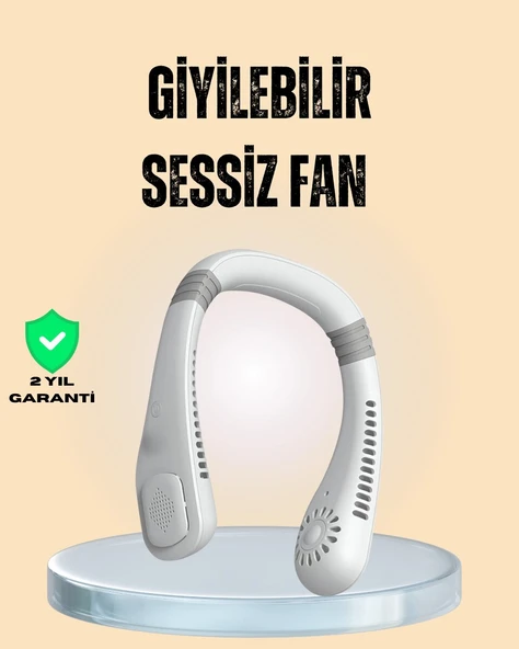 Esnek Silikon Tasarımlı Taşınabilir Kişisel Fan ürün görseli 1