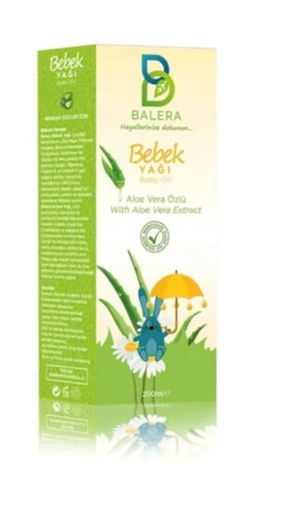 Bebek Yağı Aloe Vera Özlü 200ml ürün görseli 1