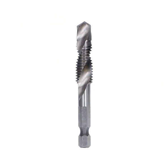 M5 CZTOOL BITS SAPLI 1/4'' KOMBİNE KILAVUZ HSS ürün görseli 1