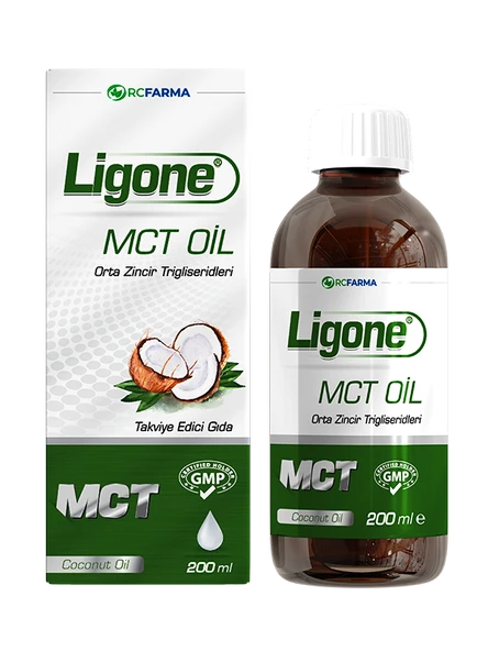 Ligone MCT Oil 200 ml ürün görseli 1