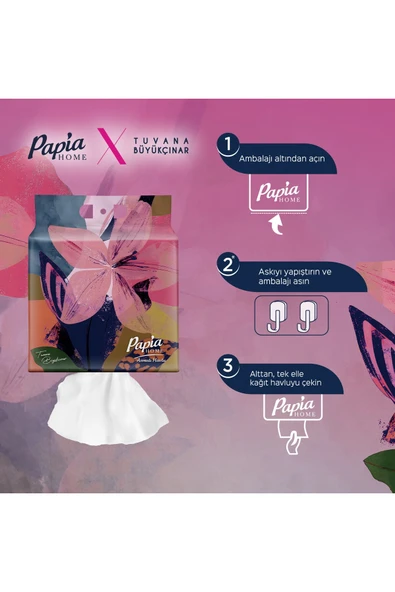 Papia Home Asmalı Havlu 1 adet - Resim 5