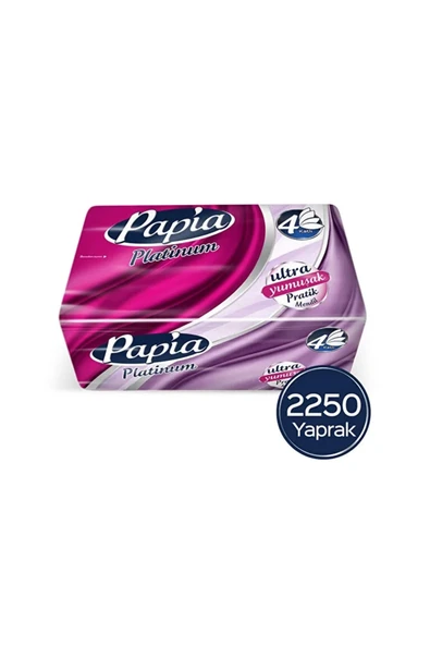 Papia Platinum Pratik Mendil X 3 Paket ürün görseli 1