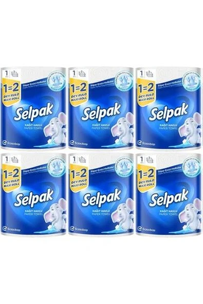 Selpak DEV RULO 1=2 X 2 PAKET - Resim 2