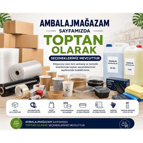 500 gr Kapaksız Şeffaf Kase - 100 Adet - Resim 3