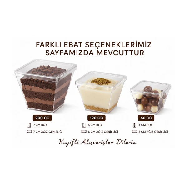 60 cc -KAPAKLI- Kristlal Prizma Kap - 50 Adet ürün görseli 1