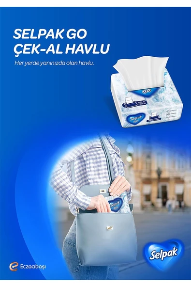 Selpak GO ÇEK-AL HAVLU 50 li X 6 PAKET ürün görseli 1