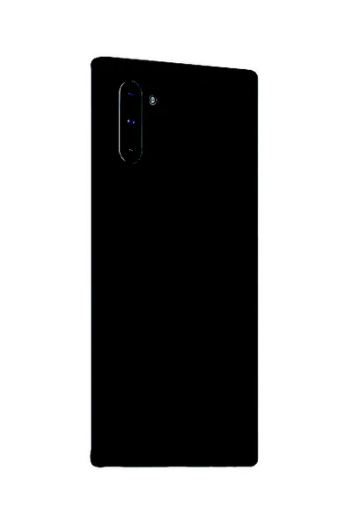 Samsung Galaxy Note 10 Siyah Silikon Kılıf ürün görseli 1