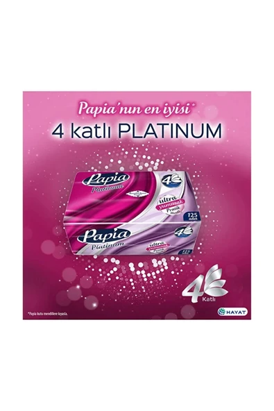Papia Platinum Pratik Mendil X 3 Paket - Resim 4