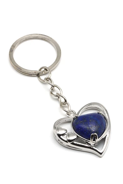 Lapis Lazuli Doğal Taş Anahtarlık - ANH-0177 ürün görseli 1