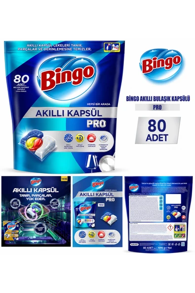 Bingo Akıllı Bulaşık Kapsülü X 2 PAKET - Resim 2
