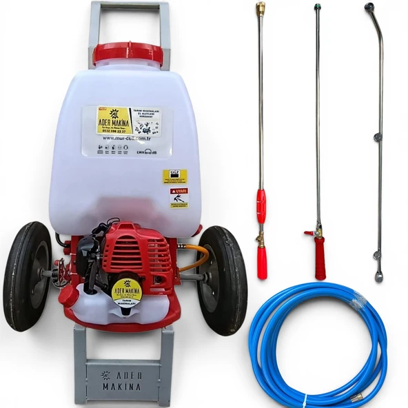 ADER 25 Litre Benzinli İlaçlama Makinesi Tekerlekli ürün görseli 1