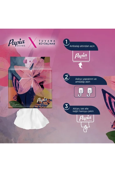 Papia Home Asmalı Havlu x3 Adet ürün görseli 1