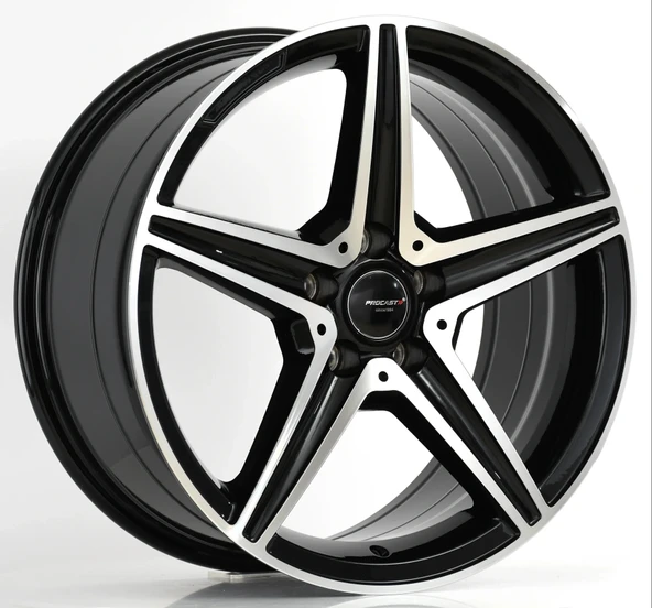 8.5X18 PRO-85261R 5X112 ET40 66.56 BLACK MACHINED XL ürün görseli 1