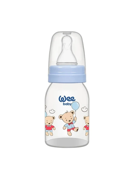 Wee Baby 851 Klasik PP Biberon 125 ml - Mavi ürün görseli 1