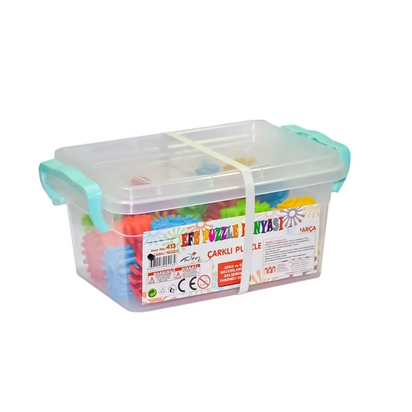 413 Çarklı Puzzle 35 Parça -Efetoys ürün görseli 1