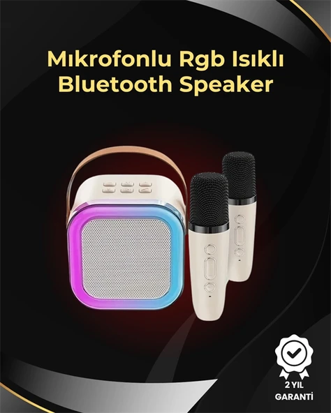 Kompakt Tasarımlı ve Kolay Taşınabilir Karaoke Sistemi ürün görseli 1