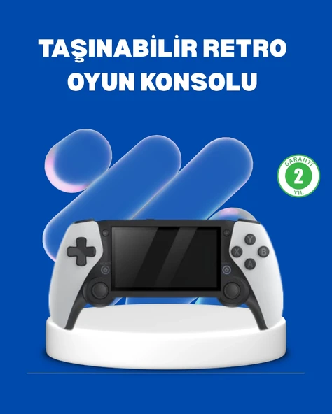 Taşınabilir 4.3” Ekranlı Retro Oyun Cihazı ürün görseli 1