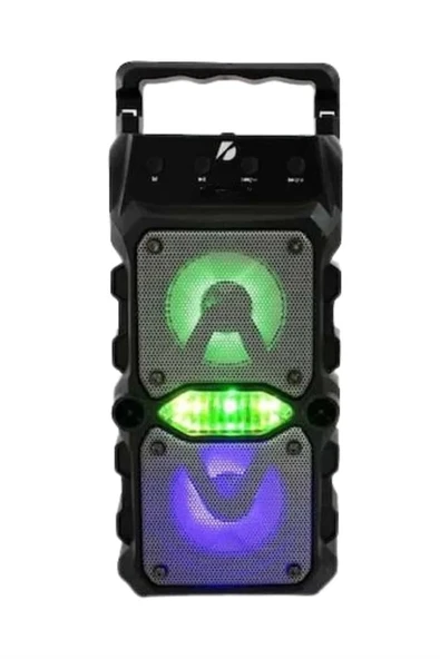 Taşınabilir Kablosuz Bluetooth Hoparlör Uzun Pil Ömrü Led Işıklı ürün görseli 1