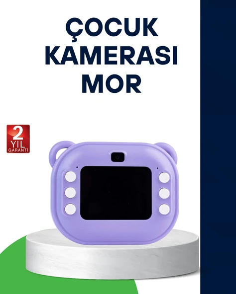 Anında Baskı Özellikli Çocuk Kamerası ürün görseli 1